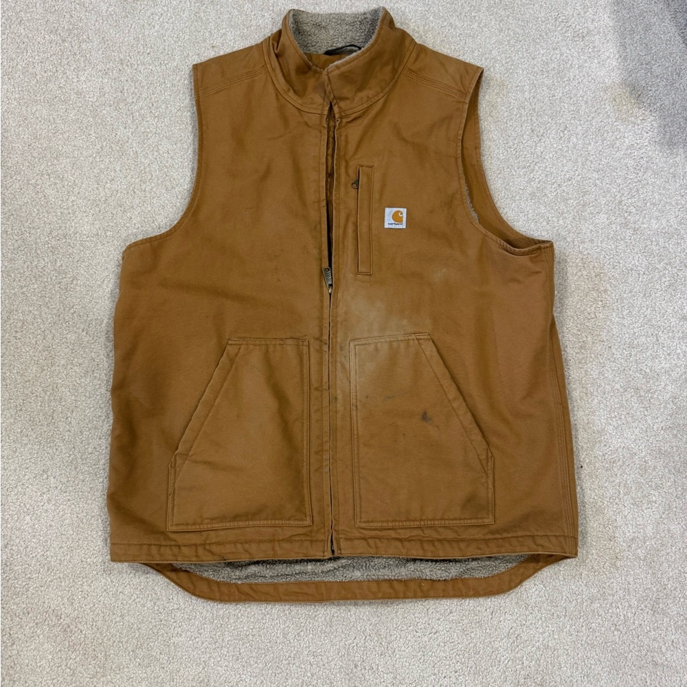 Carhartt Men's Tan Work Vest